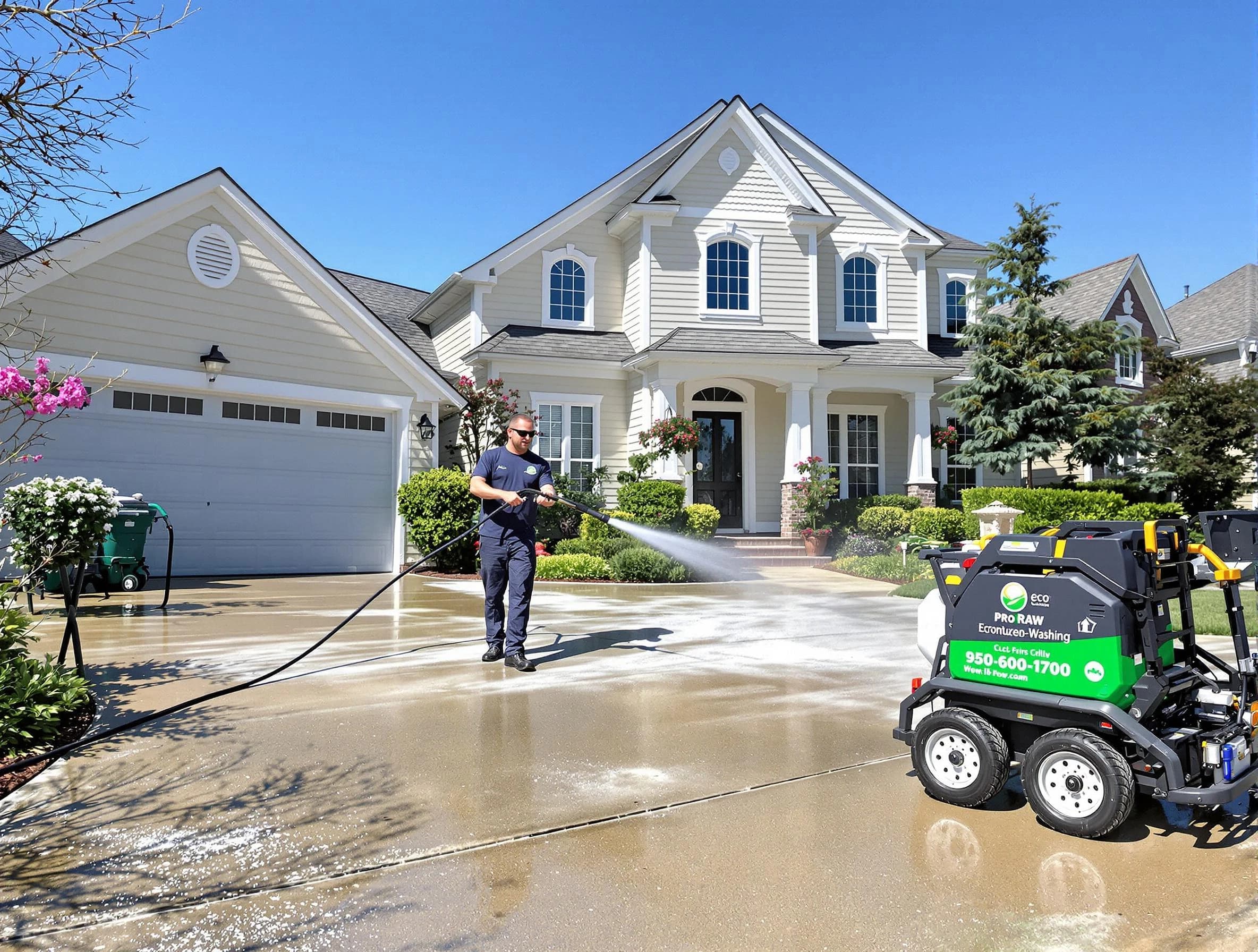 Pressure Washing in Brecksville